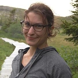 Erin Mercer, illustrator of Don't Let Ned Plant a Tree There!