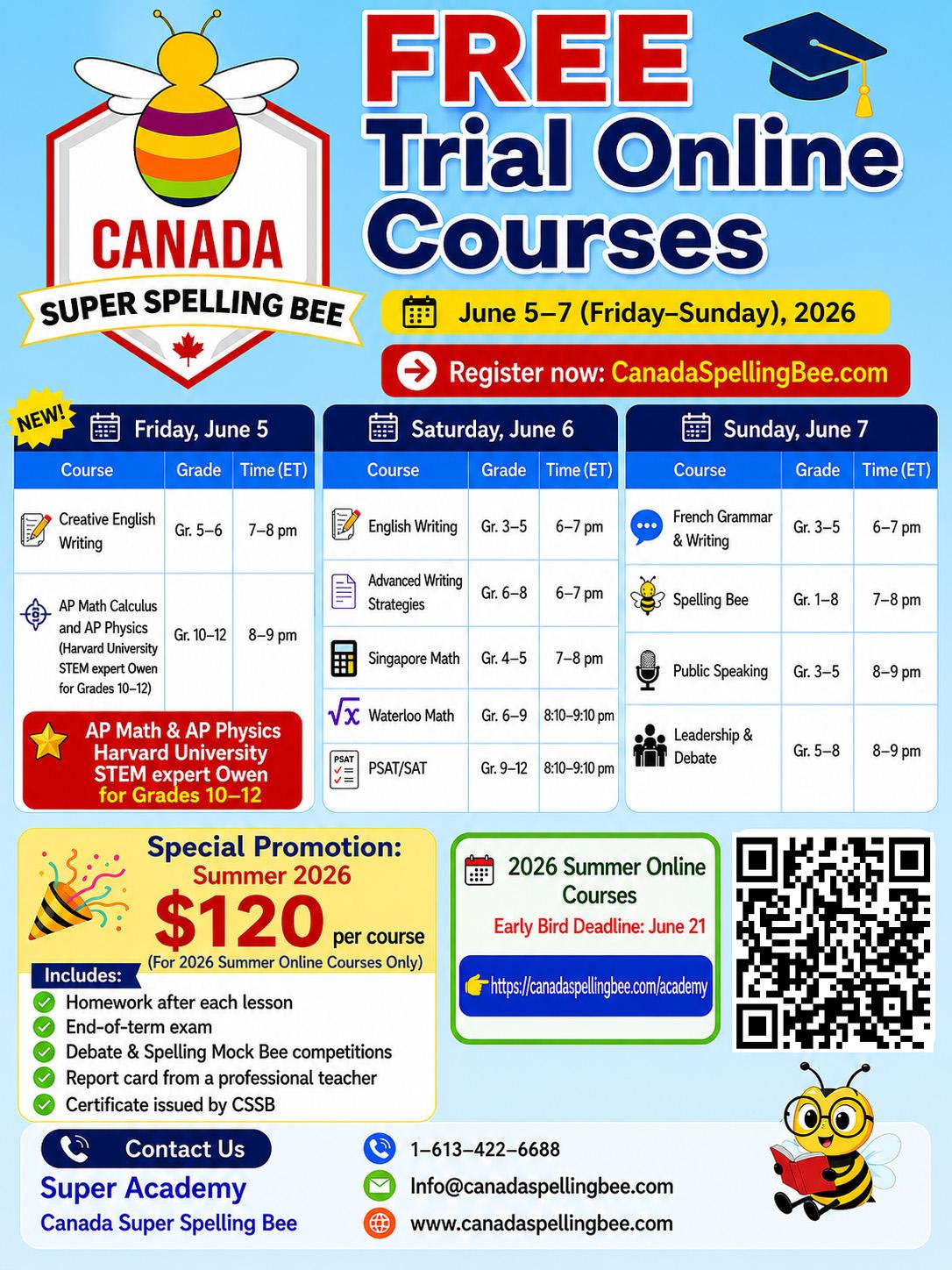2026 Free Trial Online Courses - June 5-7